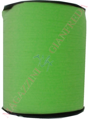 NASTRO PER FIOCCHI "6823 SIMILPAPER" VERDE CHIARO mm. 10x250 mt.